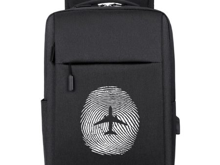 Aviation Finger Print Designed Super Travel Bags For Sale