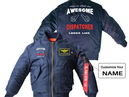 Dispatcher Designed Children Bomber Jackets Online Sale