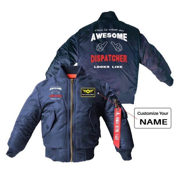 Dispatcher Designed Children Bomber Jackets Online Sale