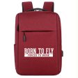 Born To Fly Forced To Work Designed Super Travel Bags Supply