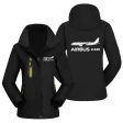 The Airbus A320 Designed Thick  WOMEN  Skiing Jackets For Sale