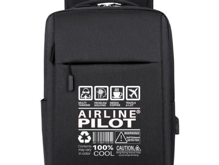 Airline Pilot Label Designed Super Travel Bags Fashion