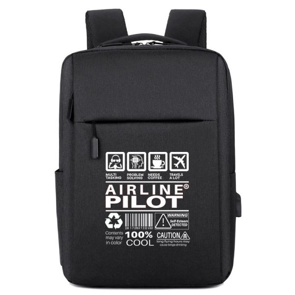 Airline Pilot Label Designed Super Travel Bags Fashion