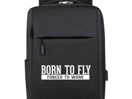 Born To Fly Forced To Work Designed Super Travel Bags Supply