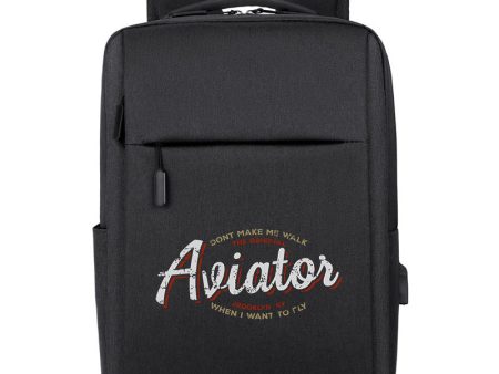 Aviator - Dont Make Me Walk Designed Super Travel Bags For Cheap