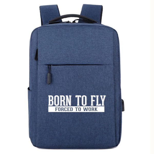 Born To Fly Forced To Work Designed Super Travel Bags Supply