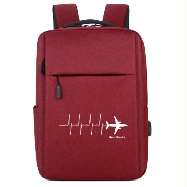 Aviation Heartbeats Designed Super Travel Bags Online Hot Sale