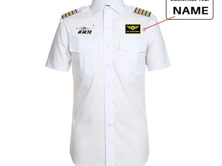 The ATR72 Designed Pilot Shirts Hot on Sale