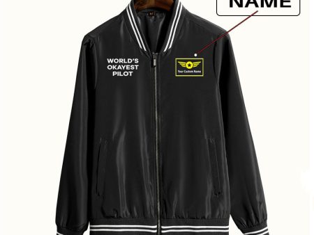 World s Okayest Pilot Designed Thin Spring Jackets Sale