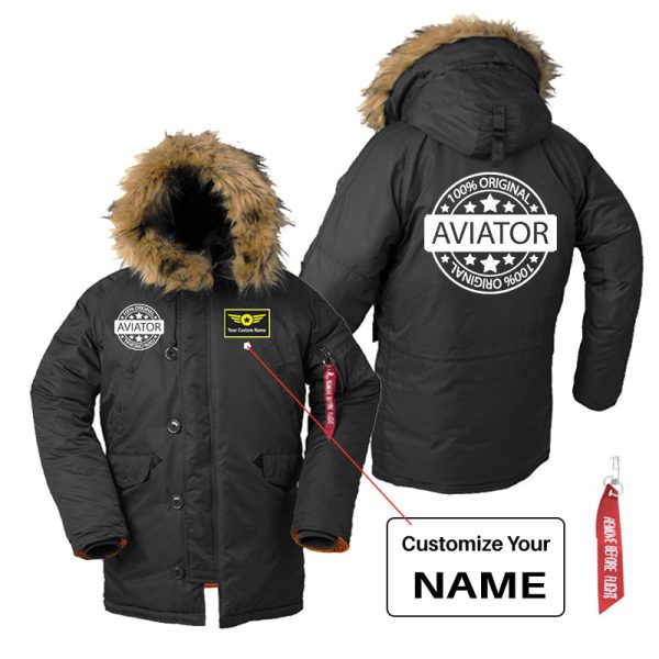 100 Original Aviator Designed Parka Bomber Jackets Discount