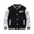 757 Flat Text Designed  CHILDREN  Baseball Jackets Cheap