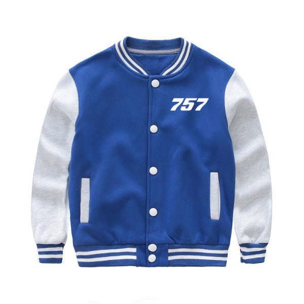 757 Flat Text Designed  CHILDREN  Baseball Jackets Cheap