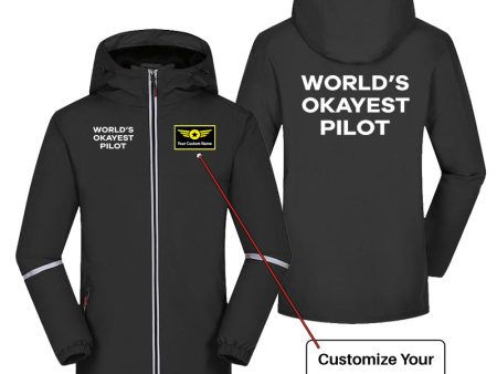 World s Okayest Pilot Designed Rain Coats & Jackets Cheap