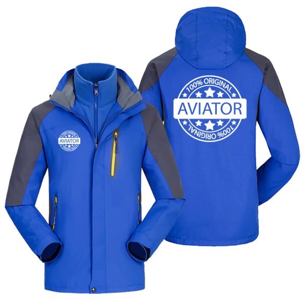 100 Original Aviator Designed Thick Skiing Jackets Online Hot Sale