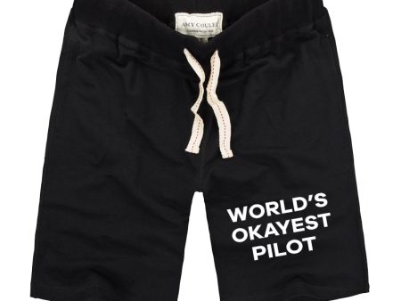 World s Okayest Pilot Designed Cotton Shorts Cheap