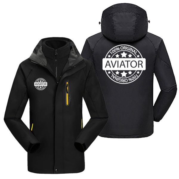 100 Original Aviator Designed Thick Skiing Jackets Online Hot Sale